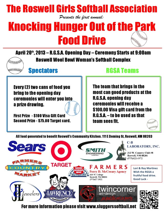 RGSA Food Drive 2013