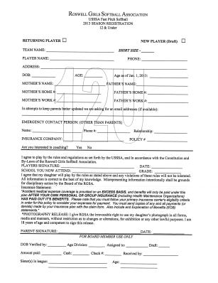 12u registration form
